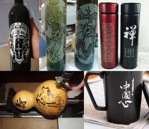 汕尾酒瓶葫芦工艺品激光雕刻机